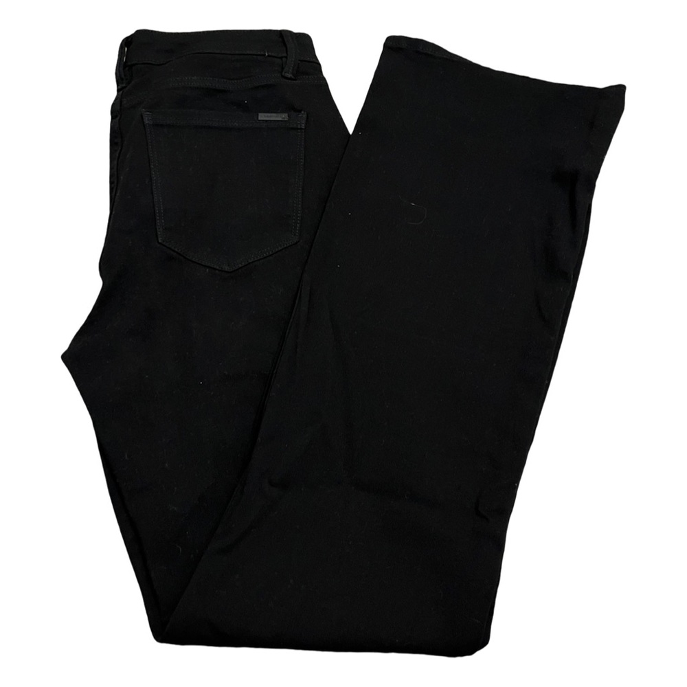 WHBM skinny flare black jeans